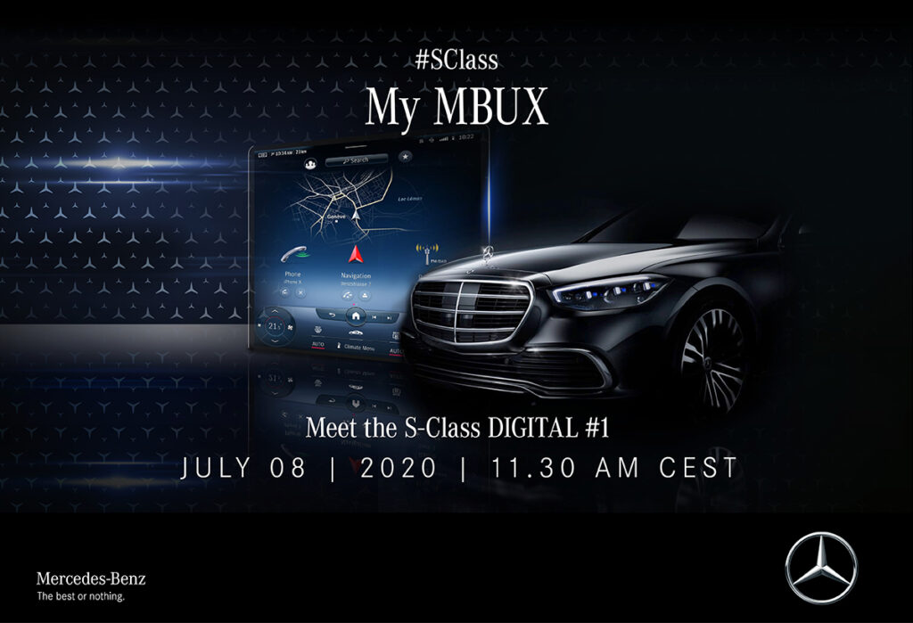 S-Class Digital Event to Reveal New Tablet-fied MBUX - MBWorld