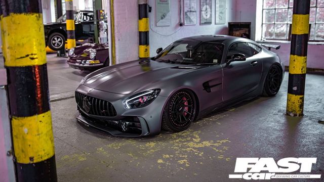 Tastefully Modified AMG GT Rides on Air