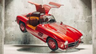 Mercedes-Benz 300 SL Gullwing Digital Art