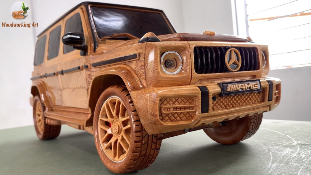 Mercedes-AMG G63 Wood Model