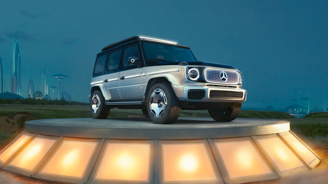 EV G-Wagen Concept Previews Electric Future of Mercedes