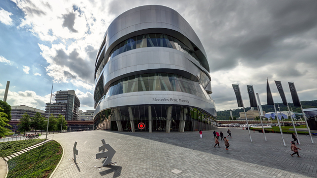 Take a Virtual Tour of the Mercedes-Benz Museum