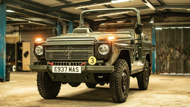 Military 1987 Mercedes-Benz G-Class Could Be the Ultimate Beach Cruiser