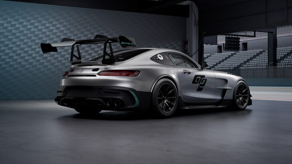 The Mercedes-AMG GT2 is a 707-horsepower customer racecar for track-use only. 