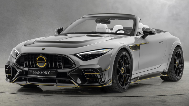 Mercedes-AMG SL Gets Mansory-Fied With Crazy Power And Ugly Body Kit