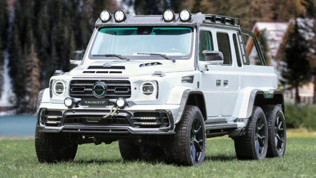 6×6 Mercedes G Wagen Gets Even More Excessive Courtesy of Mansory