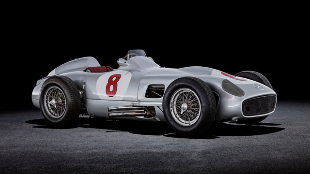 W196R Formula One Car Raced By Fangio Travelling to Miami