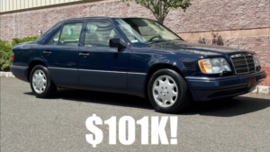 Low-Mile Diesel W124 Mercedes E-Class Examples Are Fetching 6 Figures
