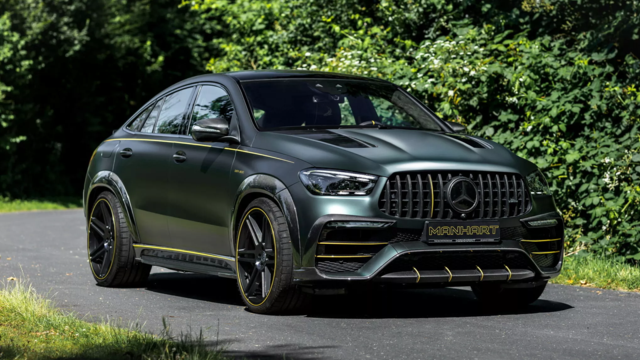 Mercedes-AMG GLE 63 S Coupe Gets the Carbon Clad Manhart Treatment