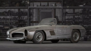 Rare 1957 Mercedes 300 SL Could Fetch 7 Figures, Despite Horrific Condition