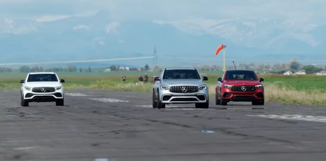 Mercedes-AMG GLC Shootout Is a 3-SUV Racing, Braking, and Handling Challenge