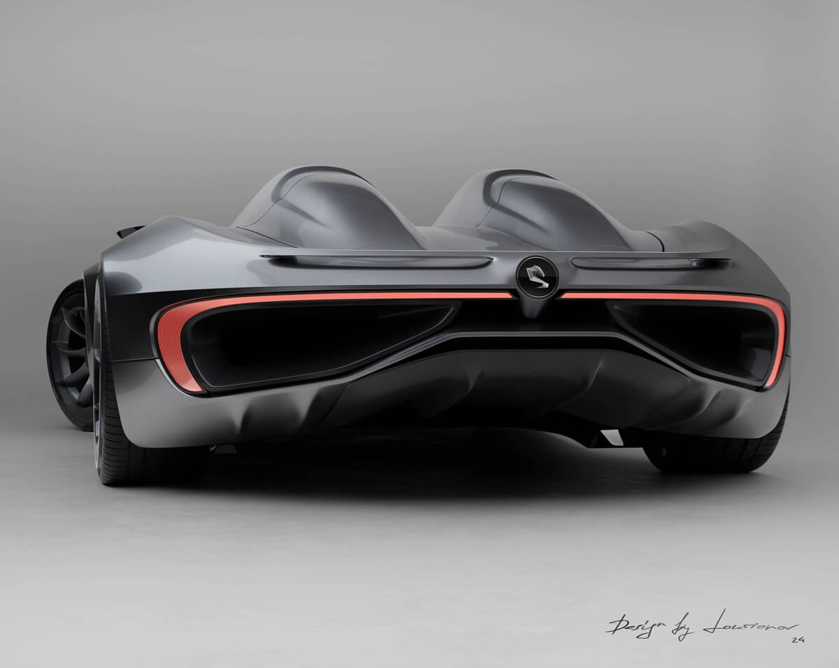 The Engler MOSSLR, a modern interpretation of the 16-year-old SLR Stirling Moss. 
