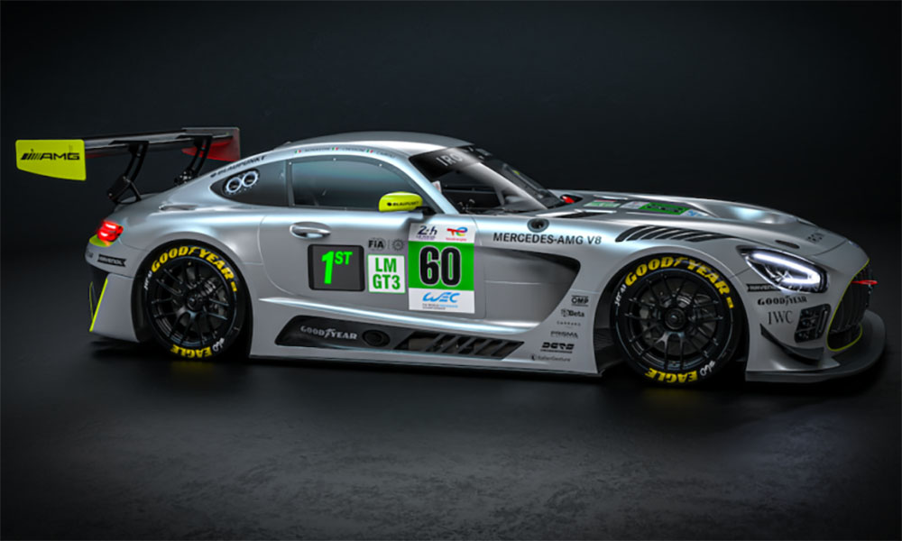 Iron Lynx Mercedes Benz Racing Team Le Mans Side Profile