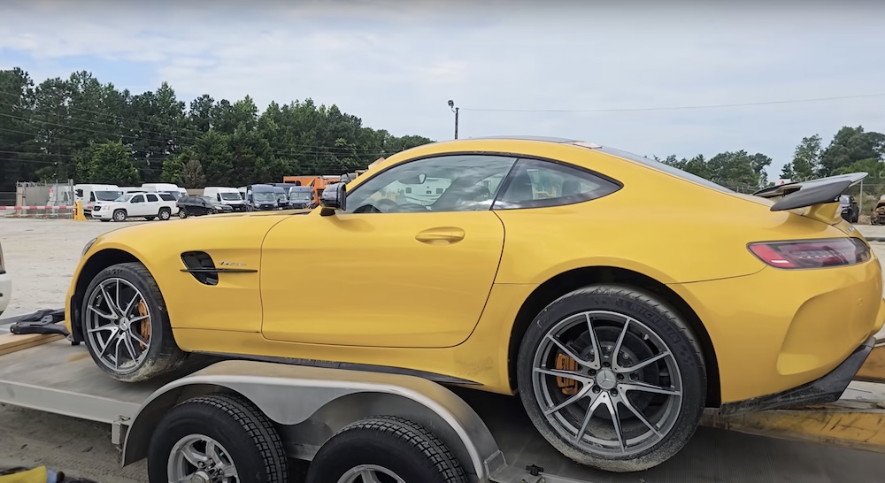 2020 Mercedes-AMG GT R Salvage Driving Academy Car