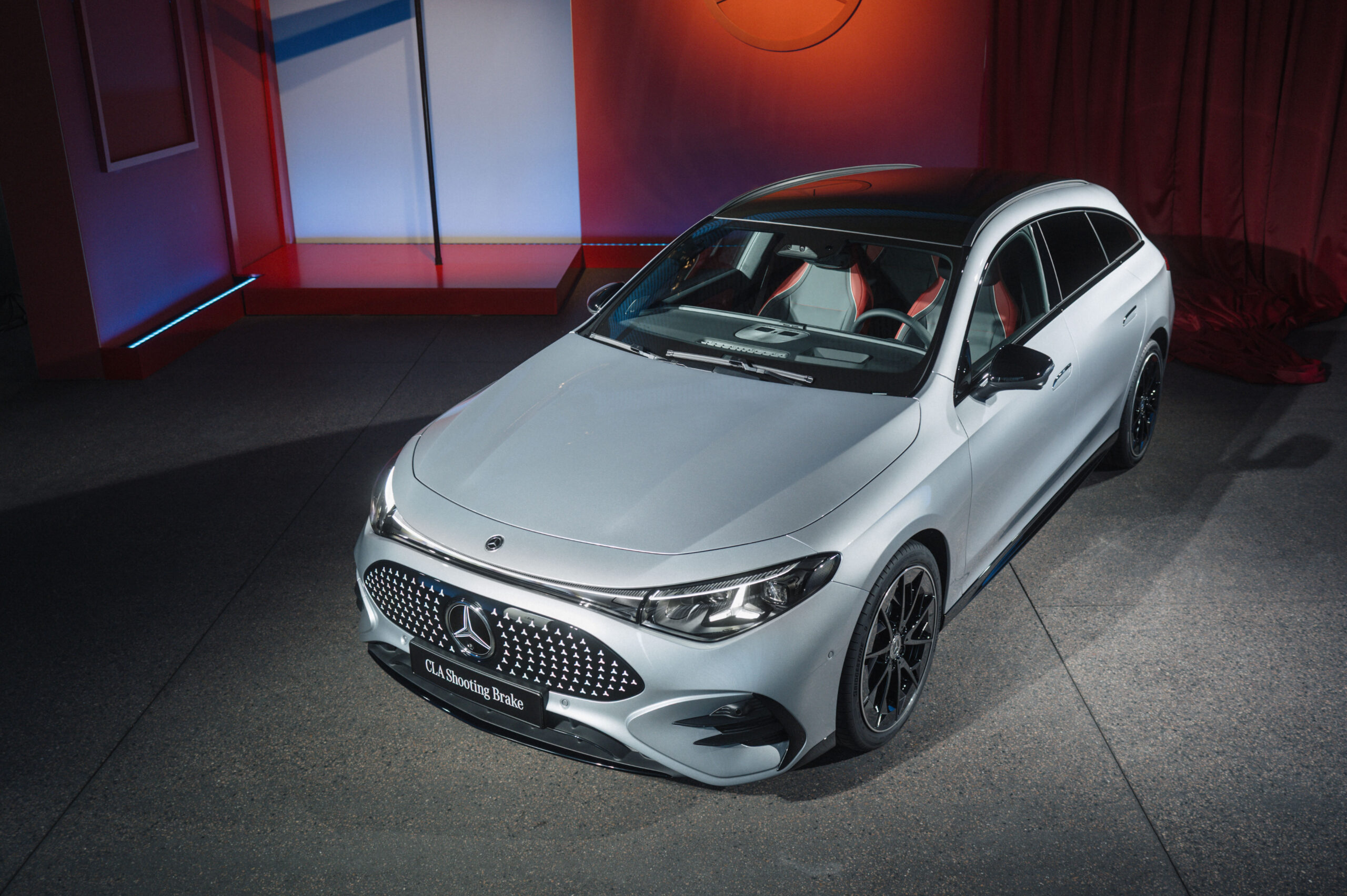 World premiere of the Mercedes-Benz CLA Shooting Brake and CLA Shooting Brake with EQ Technology in Copenhagen, 2025.