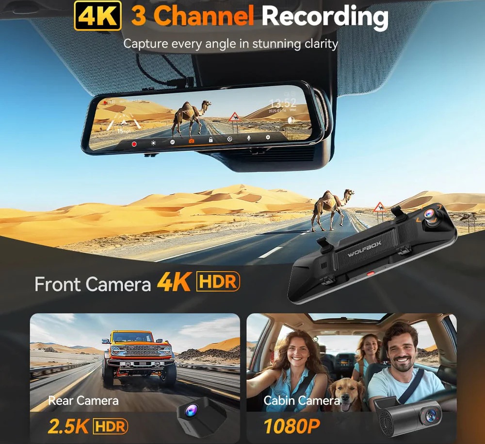 Wolfbox Celebrates 6 Years with Big Savings on Dash Cams & Car Tech
