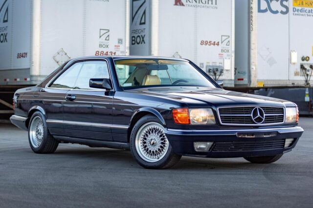 Mercedes-Benz W126 S-Class Coupe.