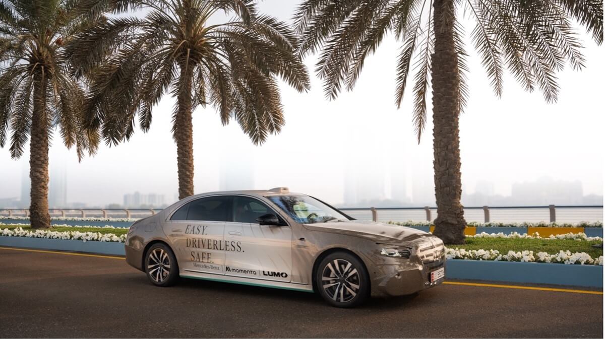 Mercedes-Benz partners with Momenta and Lumo for Abu Dhabi robotaxi launch.