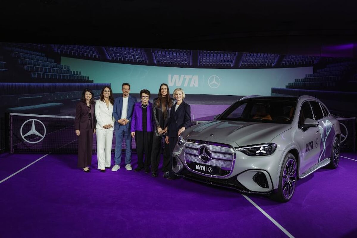Mercedes-Benz signs sponsorship deal with the WTA.