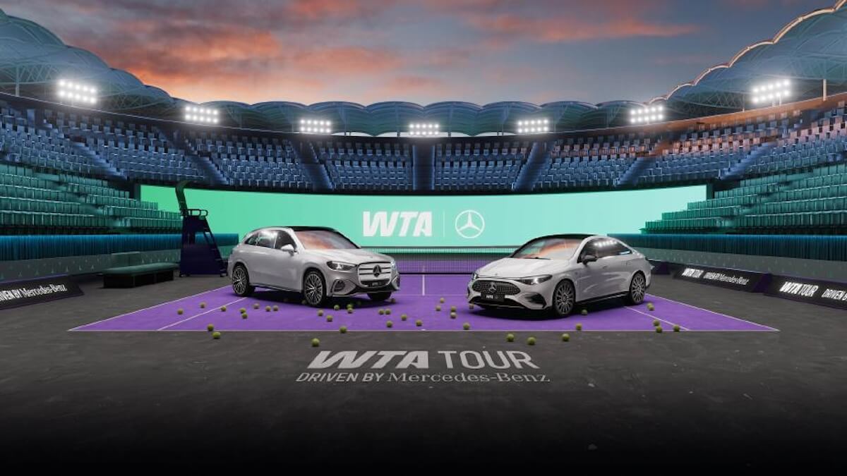 Mercedes-Benz signs sponsorship deal with the WTA.