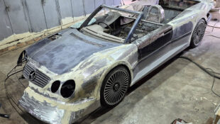 Mercedes Benz CLK GTR Roadster Clone Replica Top View