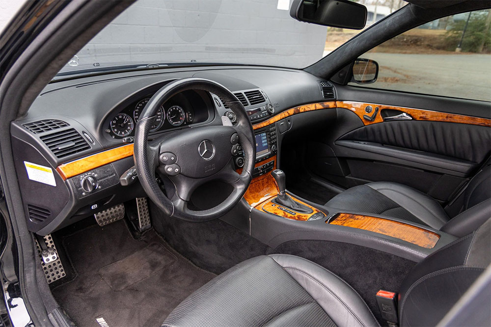 Mercedes-Benz E63 AMG Station Wagon Cars and Bids Auction Interior