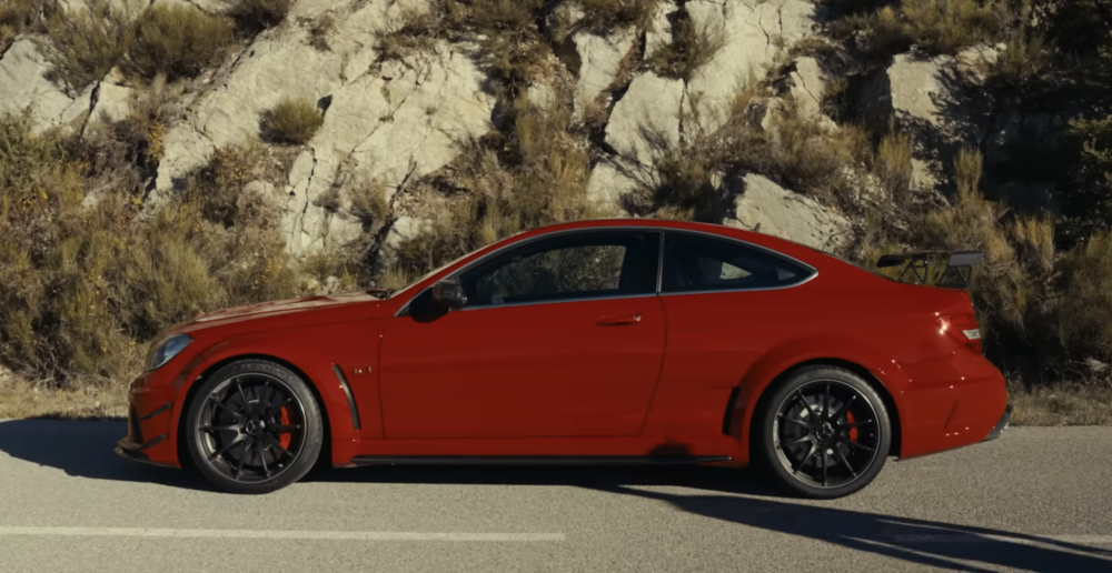 Canyon Carving C63 AMG Black Series Is a Perfect Serotonin Hit