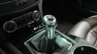 A manual-swapped W204 Mercedes-AMG C 63.